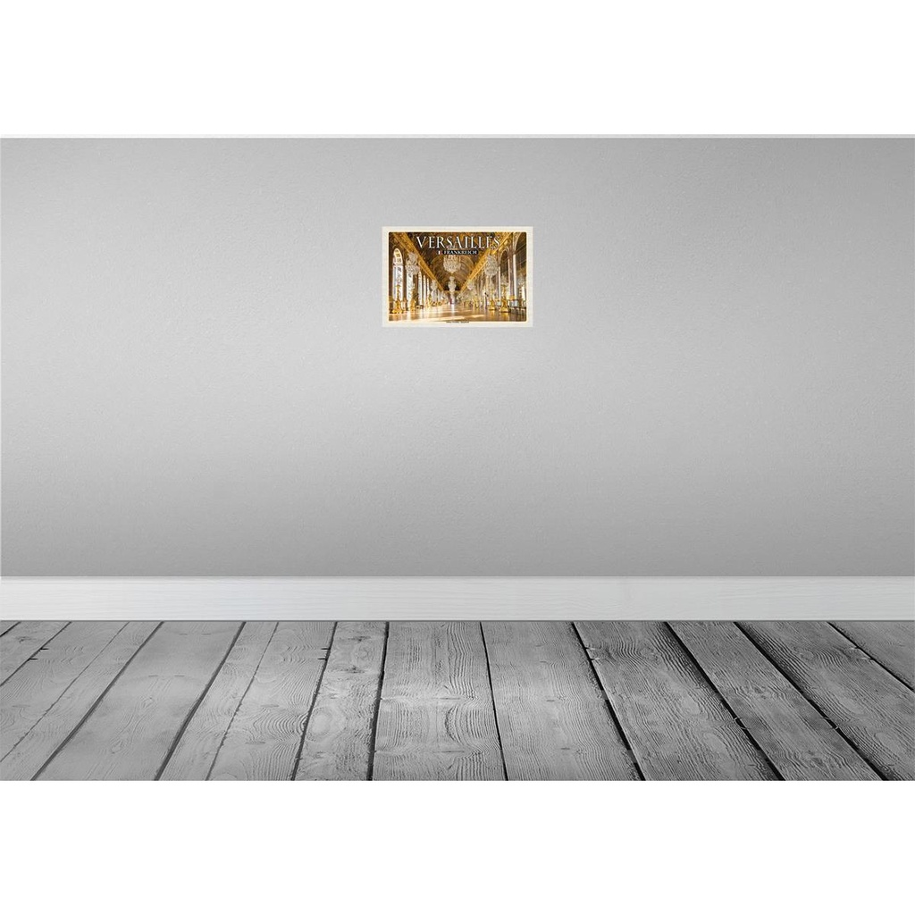 [LA-135206-H] Holzschild 20x30 cm Versailles Frankreich Schloss Bildmotiv Reisemotiv Europa Bild 2