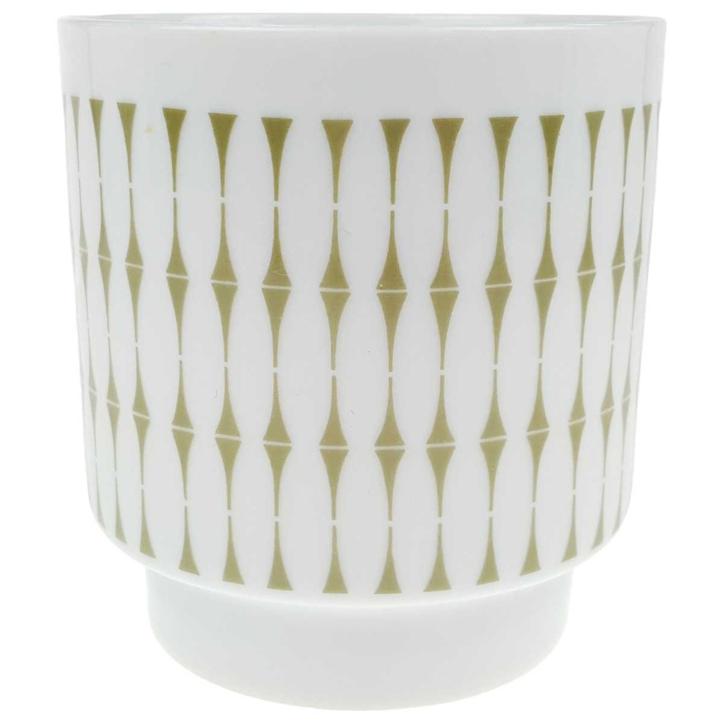 [100315] Zuckerdose Melitta Hamburg Raute Olivgrün gebraucht - sehr gut Bild 3