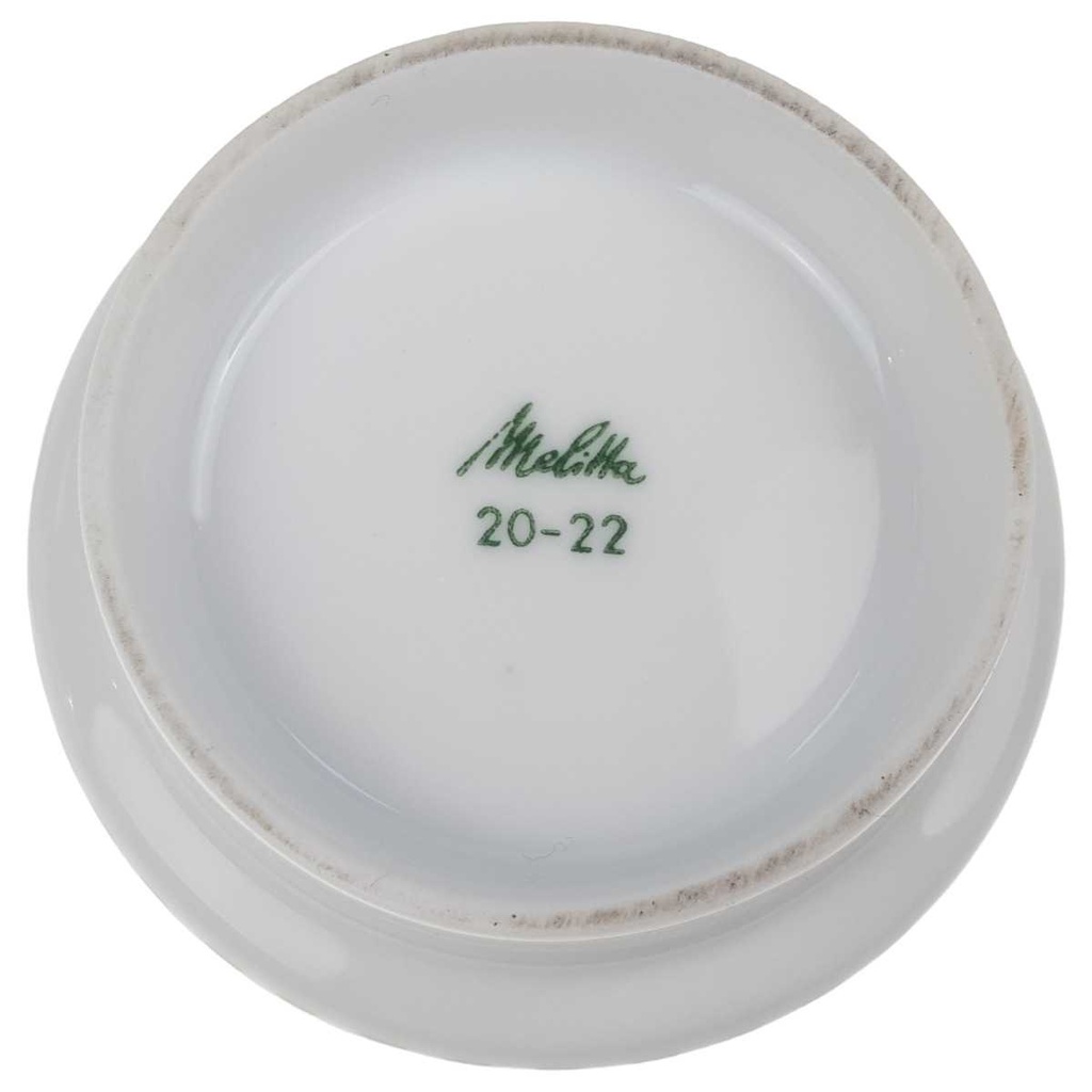 [100315] Zuckerdose Melitta Hamburg Raute Olivgrün gebraucht - sehr gut Bild 5