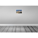 [LA-135233-H] Holzschild 20x30 cm Rhodos Griechenland Lindos Stadt Meer Bildmotiv Reisemotiv Europa Bild 2