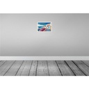 [LA-135248] Blechschild 20x30 cm Santorin Griechenland Alt-Thera Antike Bildmotiv Reisemotiv Abenteuer Reisen Urlaub Bild 2