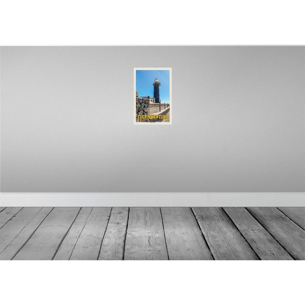 [LA-135349] Blechschild 30x20 cm Fuerteventura Spanien Punta de Jandia Bildmotiv Reisemotiv Abenteuer Reisen Urlaub Bild 2
