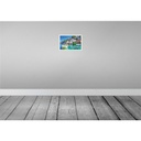 [LA-135379] Blechschild 20x30 cm Mallorca Spanien Urlaub Cala Figuera Ort Bucht Bildmotiv Reisemotiv Abenteuer Reisen Bild 2