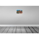 [LA-135389] Blechschild 20x30 cm Mallorca Spanien Palma Brunnen Bildmotiv Reisemotiv Abenteuer Reisen Urlaub Bild 2