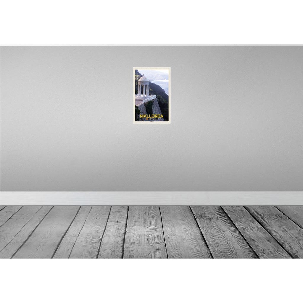 [LA-135397] Blechschild 30x20 cm Mallorca Spanien Son Marroig Herrenhaus Bildmotiv Reisemotiv Abenteuer Reisen Urlaub Bild 2