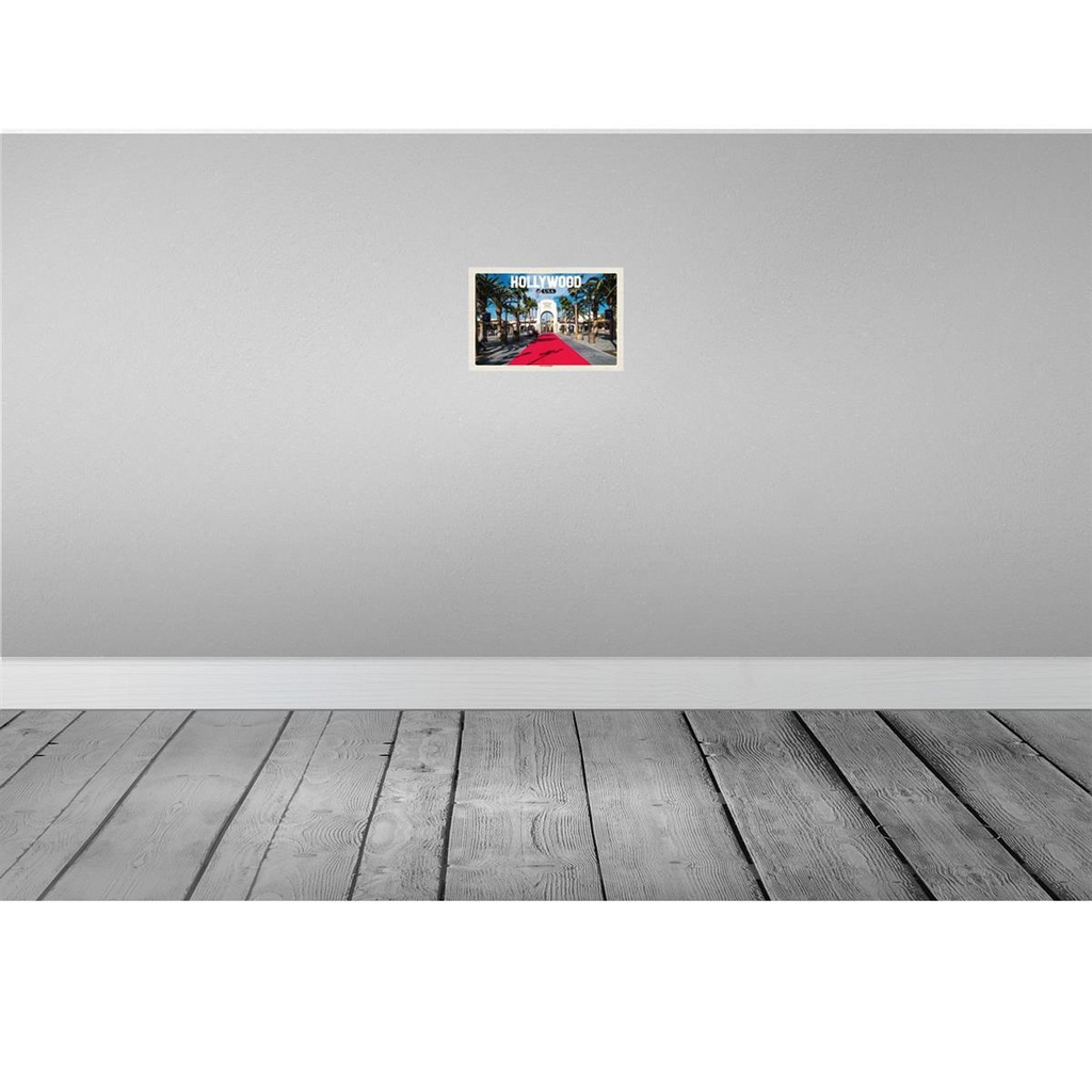 [LA-135457] Blechschild 20x30 cm Hollywood USA Universal Studios Bildmotiv Reisemotiv Abenteuer Reisen Urlaub Bild 2