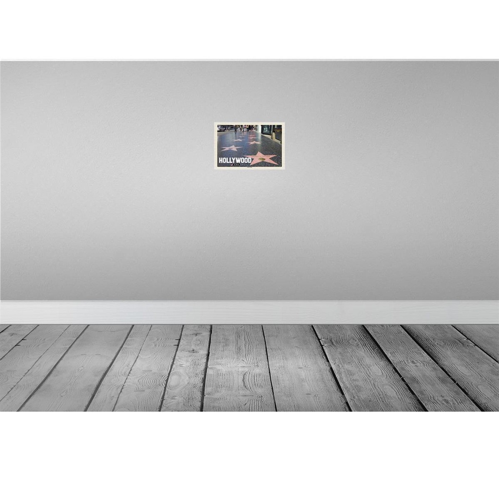 [LA-135458] Blechschild 20x30 cm Hollywood USA Walk of Fame Bildmotiv Reisemotiv Abenteuer Reisen Urlaub Bild 2