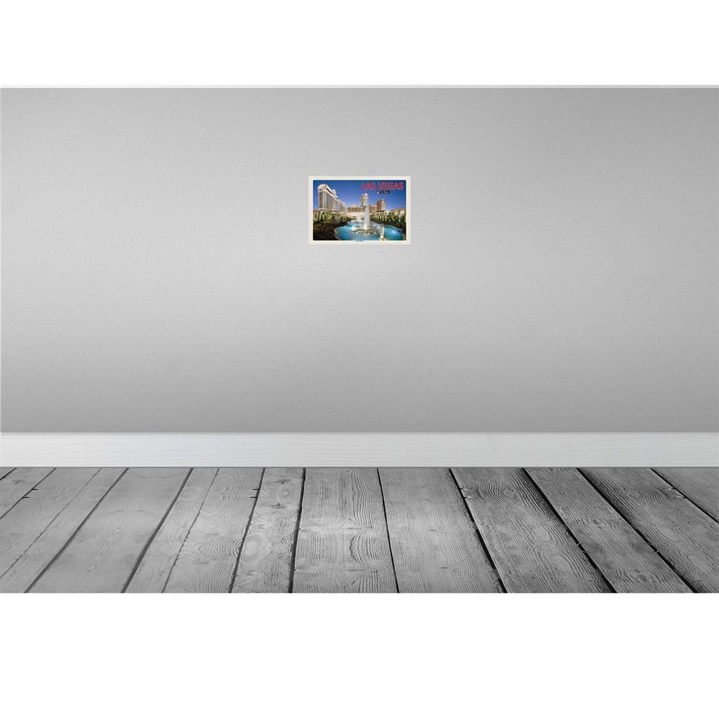 [LA-135463] Blechschild 20x30 cm Las Vegas Reisen Urlaub USA Caesars Palace Hotel Casino Bildmotiv Reisemotiv Abenteuer Bild 2