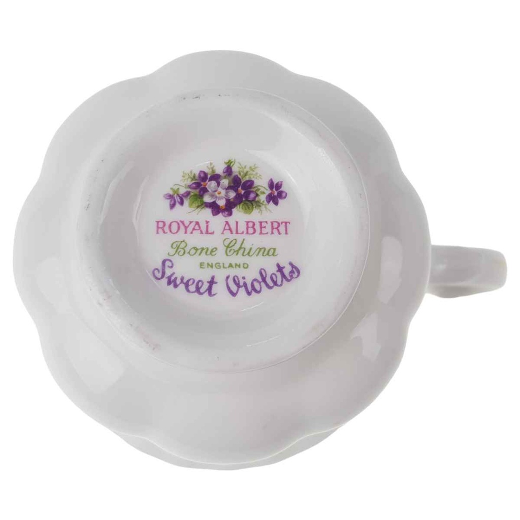 [129335] Kaffeetasse klein Royal Albert Sweet Violets gebraucht - akzeptabel Bild 3