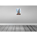 [LA-135493-H] Holzschild 30x20 cm New York USA Flatiron Building Bildmotiv Reisemotiv Amerika Bild 2