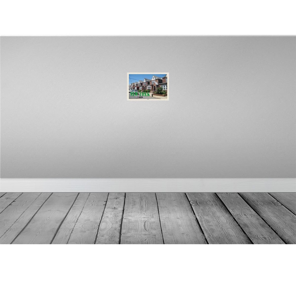 [LA-135503] Blechschild 20x30 cm New York USA Queens Stadtbezirk Bildmotiv Reisemotiv Abenteuer Reisen Urlaub Bild 2