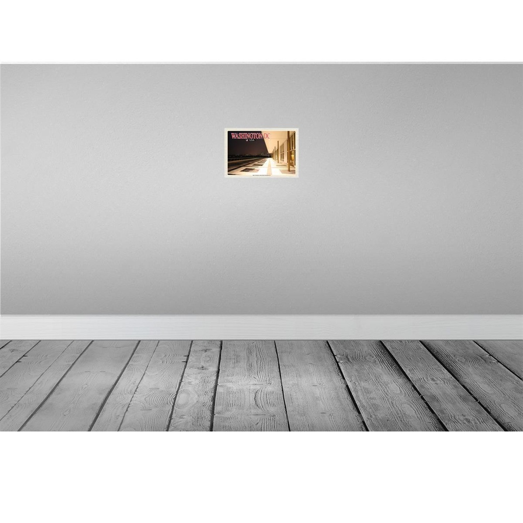 [LA-135526-H] Holzschild 20x30 cm Washington USA JFK Center Performing Arts Bildmotiv Reisemotiv Amerika Bild 2
