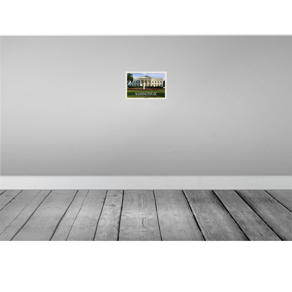 [LA-135532] Blechschild 20x30 cm Washington DC Urlaub USA White House Präsident Bildmotiv Reisemotiv Abenteuer Reisen Bild 2