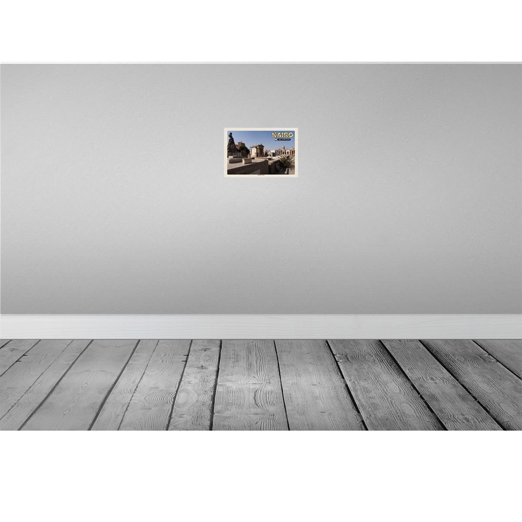 [LA-135552] Blechschild 20x30 cm Kairo Ägypten Koptisches Viertel Bildmotiv Reisemotiv Abenteuer Reisen Urlaub Bild 2