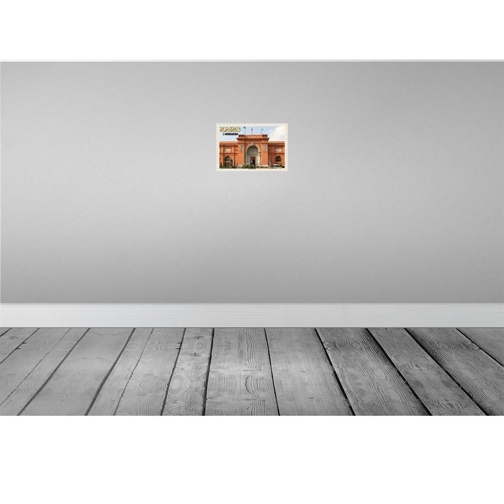 [LA-135555] Blechschild 20x30 cm Kairo Ägypten Ägyptisches Museum Bildmotiv Reisemotiv Abenteuer Reisen Urlaub Bild 2