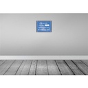 [LA-136075] Blechschild 30x40 cm froh mein Hund nicht sprechen Tier Haustier Bild 2
