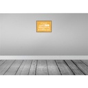 [LA-136076-H] Holzschild 30x40 cm froh mein Fisch nicht sprechen Dekoration Bild 2