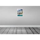 [LA-136092-H] Holzschild 40x30 cm Amalfi ItalyTouristik Bildmotiv Reisemotiv Europa Bild 2