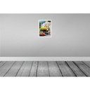 [LA-136096-H] Holzschild 40x30 cm Amalfi ItalyFerien Bildmotiv Reisemotiv Europa Bild 2