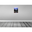 [LA-136103-H] Holzschild 40x30 cm AmsterdamMunt Tower Bildmotiv Reisemotiv Straße Stadt Bild 2