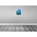 [LA-136120] Blechschild 40x30 cm Retro Capri Stadt Urlaub Italy Meer Bergen Bildmotiv Reisemotiv Abenteuer Reisen Straße Bild 2