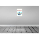 [LA-136129-H] Holzschild 40x30 cm Bild Copenhagen Denmark Boot Bildmotiv Reisemotiv Straße Stadt Bild 2