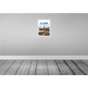 [LA-136160-H] Holzschild 40x30 cm Glasgow Scotland Altstadt Bildmotiv Reisemotiv Straße Stadt Bild 2