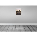 [LA-136201] Blechschild 40x30 cm Prague Tschechien Sonnenuntergang Bildmotiv Reisemotiv Abenteuer Reisen Europa Urlaub Bild 2