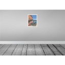 [LA-136214] Blechschild 40x30 cm Retro Bastia Urlaub Corsica Jachten Meer Bildmotiv Reisemotiv Abenteuer Reisen Europa Bild 2