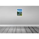 [LA-136216-H] Holzschild 40x30 cm Retro Besançon France Panoramablick Bildmotiv Reisemotiv Europa Bild 2