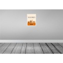 [LA-136257] Blechschild 40x30 cm Retro Madrid Urlaub Spain malerisches Bild Bildmotiv Reisemotiv Abenteuer Reisen Europa Bild 2