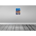 [LA-136260] Blechschild 40x30 cm Retro Marseille Urlaub France Panorama Nacht Bildmotiv Reisemotiv Abenteuer Reisen Europa Bild 2