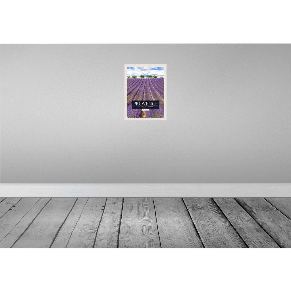 [LA-136274] Blechschild 40x30 cm provence alpes Urlaub cote d'azur Lavendel Bildmotiv Reisemotiv Abenteuer Reisen Europa Bild 2