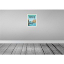 [LA-136290] Blechschild 40x30 cm Venedig Venice Urlaub Italy Meer Bildmotiv Reisemotiv Abenteuer Reisen Straße Stadt Bild 2