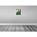 [LA-136291] Blechschild 40x30 cm Verdon France Verdonschlucht Meer Bildmotiv Reisemotiv Abenteuer Reisen Europa Urlaub Bild 2