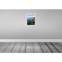[LA-136301-H] Holzschild 40x30 cm Asturias Spain grüner Diamant Bildmotiv Reisemotiv Straße Stadt Bild 2