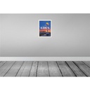 [LA-136321-H] Holzschild 40x30 cm Gijon Spain Sonnenuntergang Meer Bildmotiv Reisemotiv Essen Trinken Bild 2