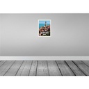 [LA-136336-H] Holzschild 40x30 cm Manton France Meer Urlaub Bildmotiv Reisemotiv Bild 2