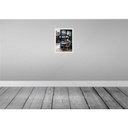 [LA-136372-H] Holzschild 40x30 cm Paris Cafe RetroPoster Bildmotiv Reisemotiv Straße Stadt Bild 2