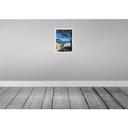[LA-136378-H] Holzschild 40x30 cm Costa brava Spain Meer Berge Bildmotiv Reisemotiv Abenteuer Reisen Bild 2