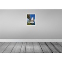 [LA-136384-H] Holzschild 40x30 cm Lisbon Portugal Meer Reisezirl Bildmotiv Reisemotiv Straße Stadt Bild 2