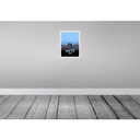 [LA-136391-H] Holzschild 40x30 cm Metz France Panorama Retro Bildmotiv Reisemotiv Straße Stadt Bild 2