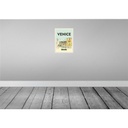 [LA-136405-H] Holzschild 40x30 cm Venice Italy malerisches Bild Bildmotiv Reisemotiv Straße Stadt Bild 2
