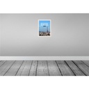 [LA-136420] Blechschild 40x30 cm Eiffel Tower Panorama Bild Bildmotiv Reisemotiv Abenteuer Reisen Europa Urlaub Bild 2