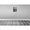 [LA-136437-H] Holzschild 40x30 cm Quimper France Architektur Steinhaus Bildmotiv Reisemotiv Europa Bild 2
