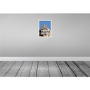 [LA-136463] Blechschild 40x30 cm Paris France Architektur Bildmotiv Reisemotiv Abenteuer Reisen Straße Stadt Urlaub Bild 2