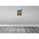 [LA-136465] Blechschild 40x30 cm Porto portugal Urlaub Altstadt Bild Bildmotiv Reisemotiv Abenteuer Reisen Straße Stadt Bild 2