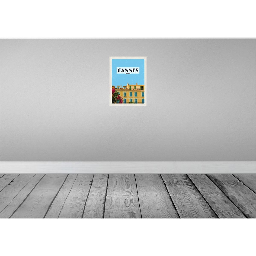 [LA-136471] Blechschild 40x30 cm Cannes France Frankreich Tourismus Bildmotiv Reisemotiv Abenteuer Reisen Europa Urlaub Bild 2