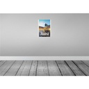 [LA-136478-H] Holzschild 40x30 cm Madrid Spain Stadt Sonnenuntergang Bildmotiv Reisemotiv Europa Bild 2