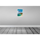 [LA-136481-H] Holzschild 40x30 cm Nice Alpes-Maritimes Panorama Bild Bildmotiv Reisemotiv Europa Bild 2